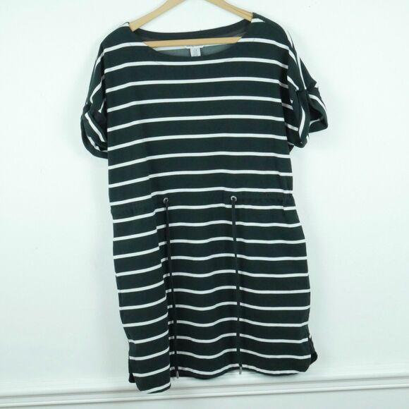 Tommy Bahama Dresses & Skirts - Tommy Bahama Large Dress Striped Cotton Beach Cover Resort Preppy Nautical